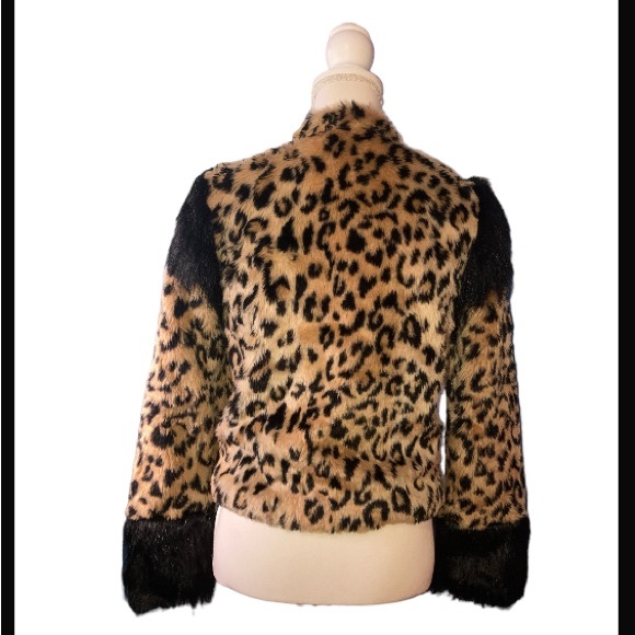 LEITH Leopard faux Fur XS - Picture 2 of 6